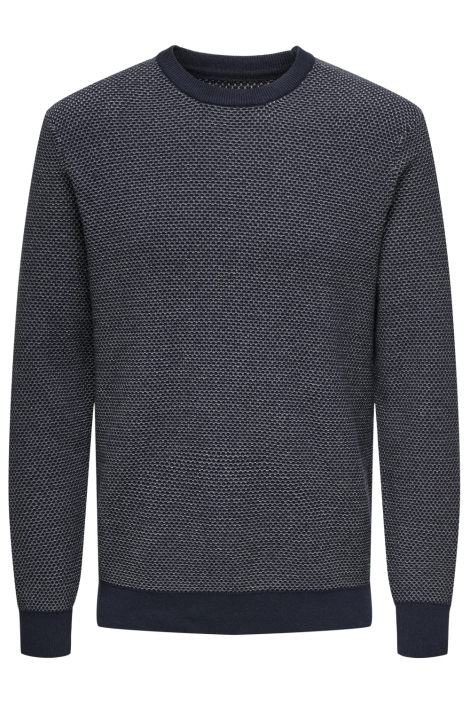 Only & Sons onsmorgan 12 structure crew knit no
